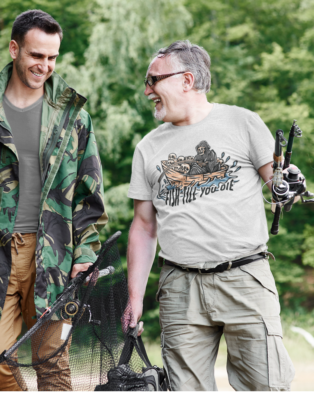 FISH TILL YOU DIE T-SHIRT