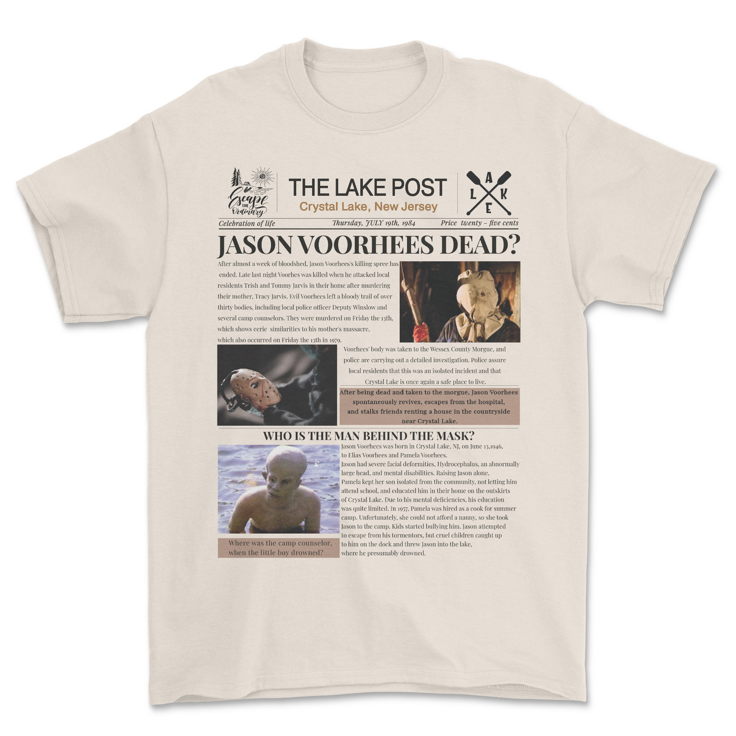 THE LAKE POST T-SHIRT