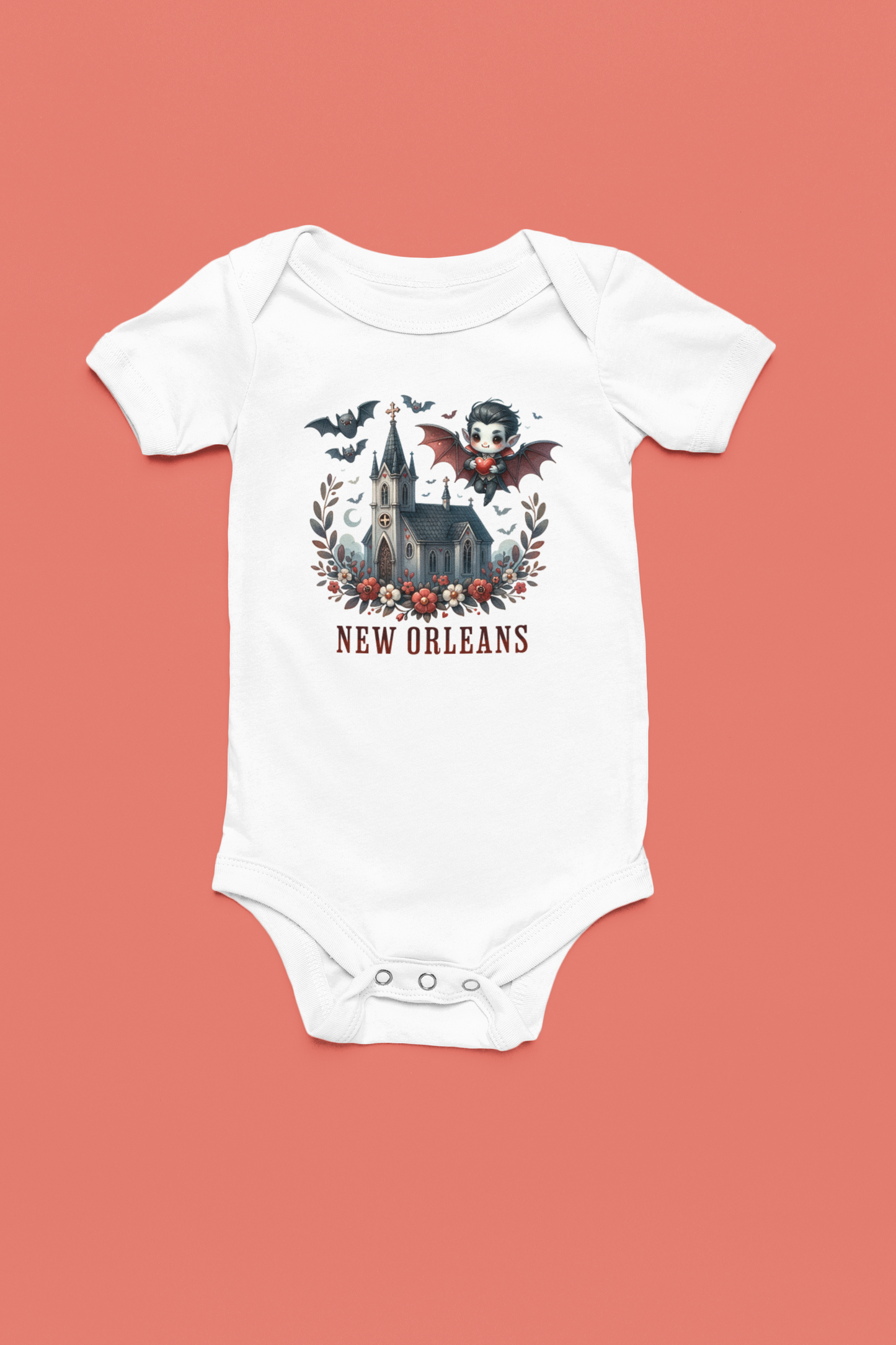 NOLA VAMPIRE LOVE ONESIE