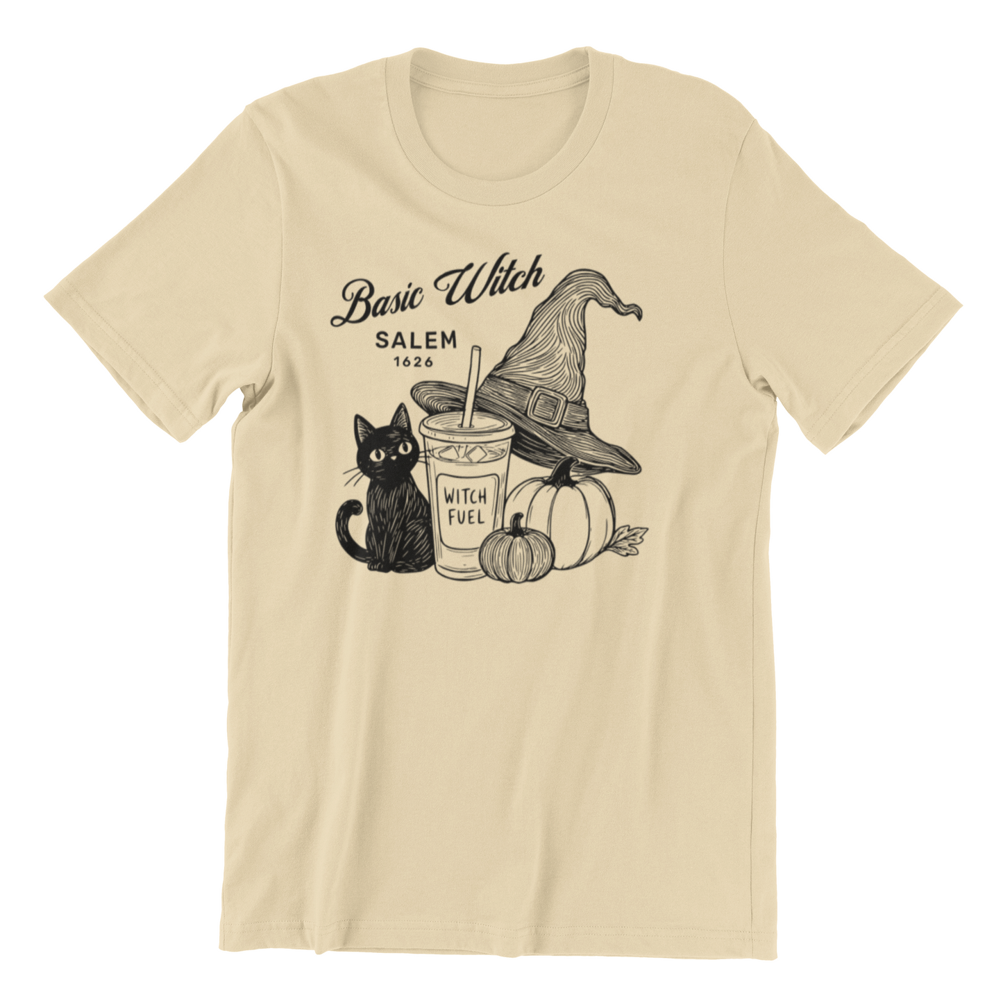 BASIC WHITCH T-SHIRT