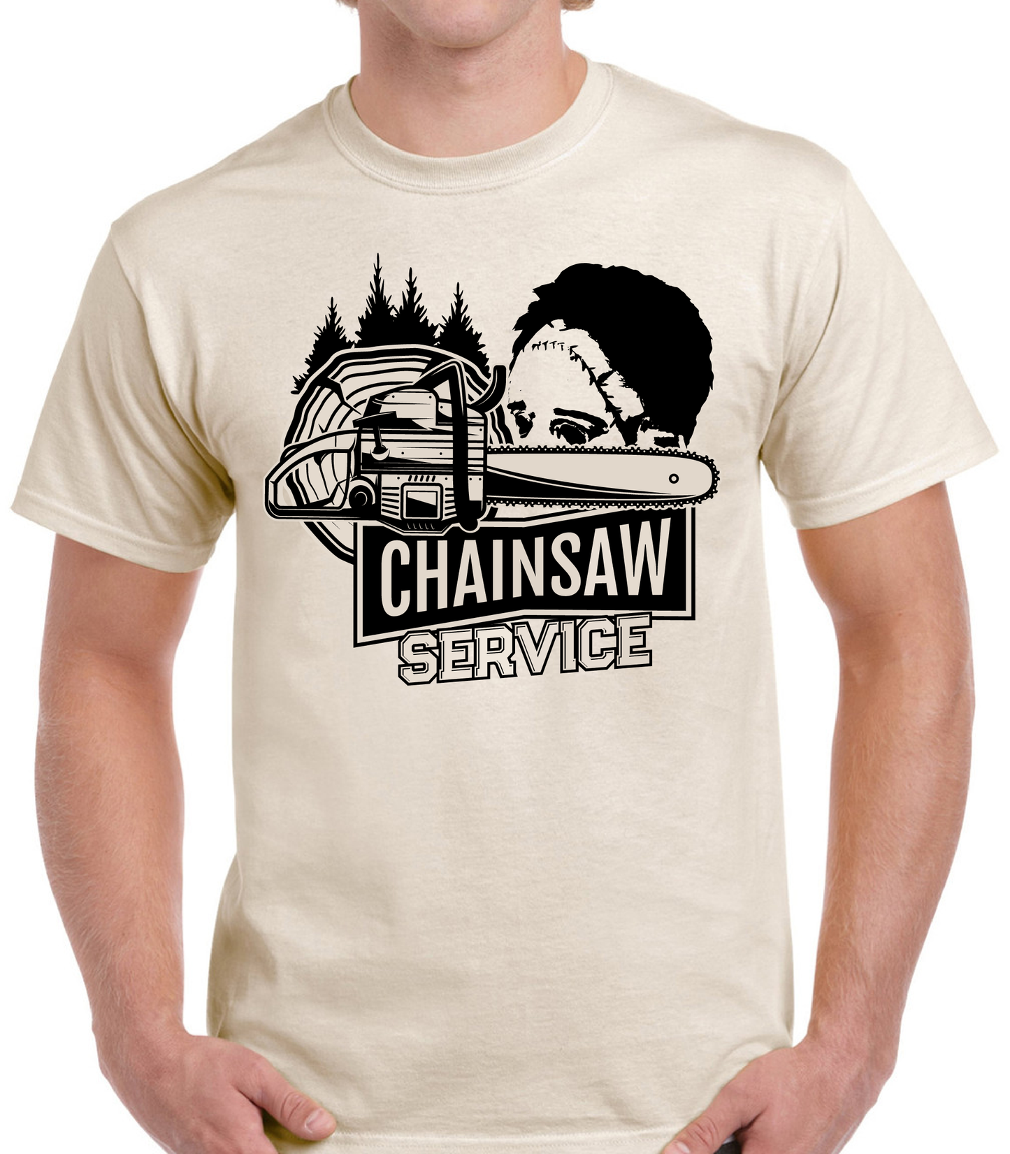 CHAINSAW SERVICE T-SHIRT