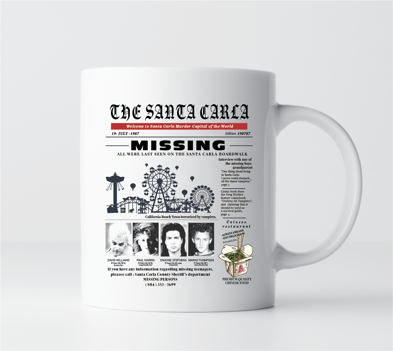COFFEE MUG HORROR