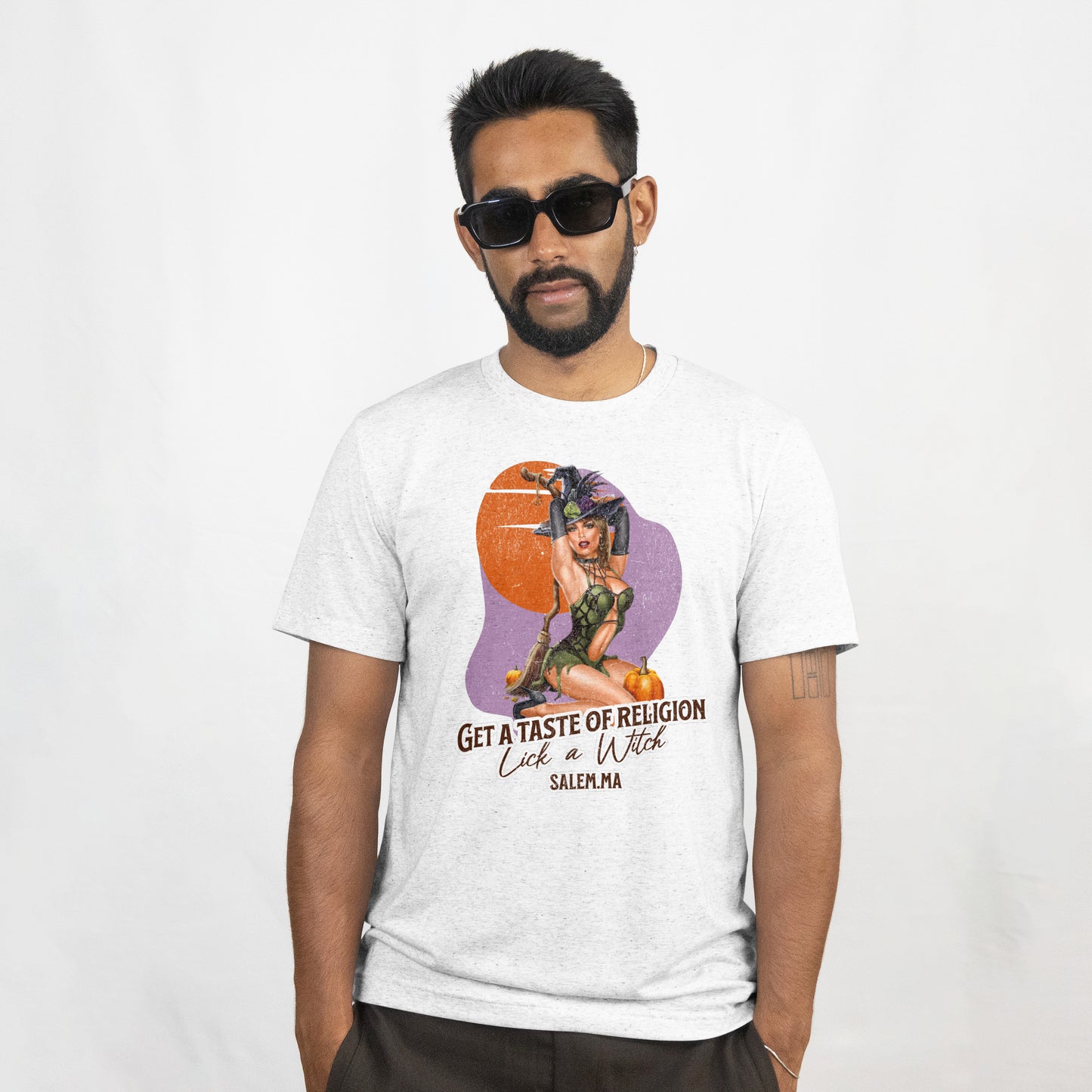 LICK A WITCH RETRO T-SHIRT