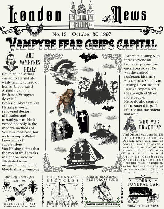 VAMPYRE FEAR T-SHIRT